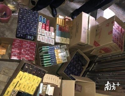 惠東平山成功破獲一售賣假煙窩點，案值超15萬元